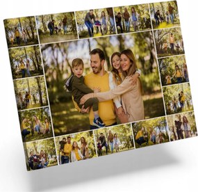 Fotó-vászonkép Az Ön fotója 100x70 Kollázs Kreátor Ajándék