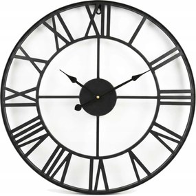 Nagy Fém Falióra 40 CM Csendes Mechanizmus Arventa Style