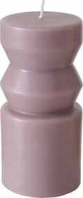Dekorációs Gyertya paraffin lila 14 x 6,5cm