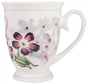 Tavaszi virágos jade porcelán bögre Mea 250ml