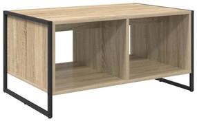 vidaXL Dohányzóasztal Sonoma 80 x 50 x 40 cm Faanyag