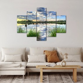 A tó és a nád képe (150x105 cm)