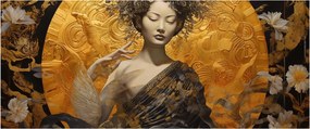 Kép - Japán hölgy (120x50 cm)
