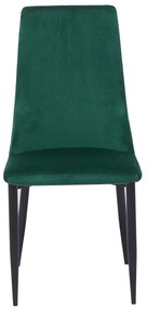 Étkezőszék szett 2 db Clenot (smaragdzöld). 1009930