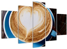 Kép - Latte Art (150x105 cm)
