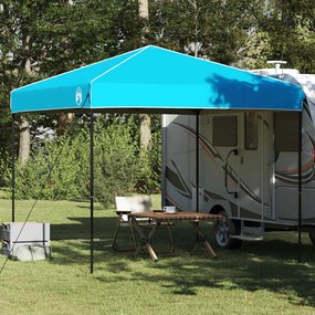 Pop-up napernyő sátor Kék 250 x 250 cm szövet