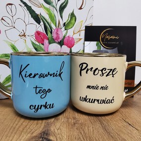 Bögre Elegáns Cirkuszvezető Vicces Születésnapi Ajándék Krém 330ML