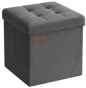 SULTAN puff 30x30 cm szürke