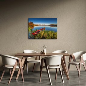 Egy piros pont képe (70x50 cm)