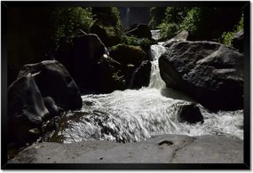 Poszterek keretben 60x40 Peguche vízesés Ecuador