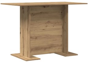 Étkezőasztal Kézműves Tölgy 110x60x75 cm Mérnöki Fa