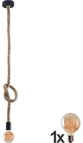 Polux LED Csillár zsinóron ROPE 1xE27/8W/230V LEDSA1832