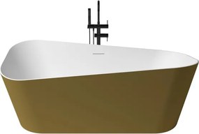 Sottovento szabadonálló kád_75x170_Oro Metallic/Blanco Mate