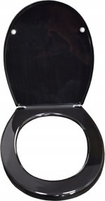 Wc-ülőke Wc-ülőke fekete modern antibakteriális