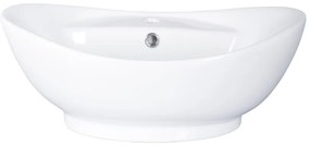 Eros GONDOLA - PULTRA ültethető - Top Counter - porcelán mosdó - 59 x 39 x 21 cm