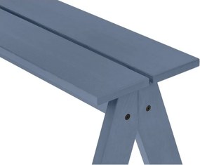 Kék tömörfa kerti pad Navo – noo.ma