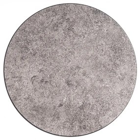 Demeter dohányzóasztal szett 80cm Beton - Fekete