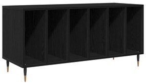 Rekord Szekrény Fekete Tölgy 100x38x48 cm Mérnök Fa