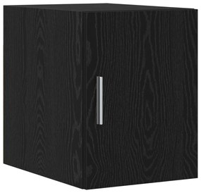 Slim tárolószekrény Fekete tölgy 30x42.5x225 cm Szerelt fa
