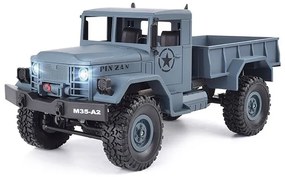 1:16 Rc Amerikai Katonai 4WD Teherautó M35-A2 Modell 2.4Ghz Jó kidolgozás RTR Azonnal használható
