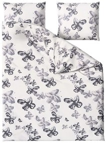 BLACK BUTTERFLY krém mikroszálas ágyneműhuzat Ágyneműhuzat mérete: 2 db 70 x 80 cm | 160 x 200 cm