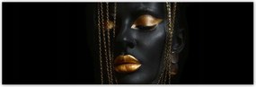 Poszterek 200x66 Arany ékszerek az arcon