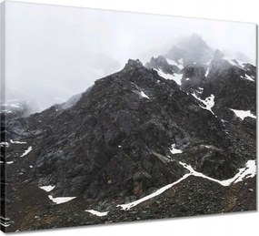 Vászonkép 50x40 Kúszó köd csúcs