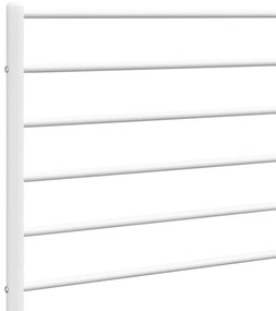 fehér fém fejtámla 150 cm
