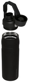 Fekete rozsdamentes acél termopalack 700 ml IceFlow™ Bottle Fast Flow Black – Stanley