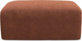 Terrakotta színű zsenília lábtartó Kona – Makamii