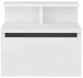 Éjjeliszekrény ALICE 39,8x35 cm fehér