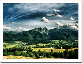 Poszterek keretben 40x30 Tátra