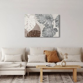 Kép - Design levelekkel (90x60 cm)