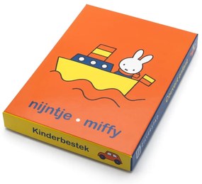 Ezüstszínű rozsdamentes acél gyerek evőeszköz 4 db-os Miffy – Zilverstad