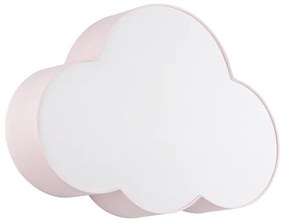 Brilagi - Gyerekszobai mennyezeti lámpa NIMBUS 4xE27/15W/230V 46x63 cm rózsaszín