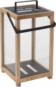 Dekorációs Lámpa Fa Lampion 43CM