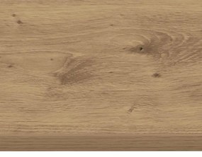 Falra szerelhető íróasztal Artisan tölgy 100 x 45 x 30 cm