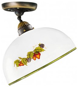 Kolarz 731.10.136 - Felületre szerelhető csillár NONNA 1xE27/75W/230V átm. 30 cm szőlők/eprek