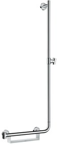 Hansgrohe Unica, komfort zuhanyrúd 1100 mm jobb, fehér/króm, HAN-26404400