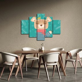Kép - Integető mackó (150x105 cm)