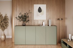 Elivo komód 200 cm - eukaliptusz / baltic dune tölgy