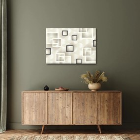 Geometriai absztrakt kép (70x50 cm)