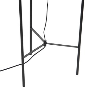 Okos állólámpa fekete, WiFi A60 füstüveggel - Bliss