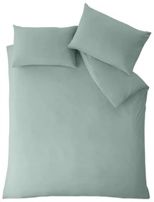 Zöld kétszemélyes-hosszabbított ágyneműhuzat 260x220 cm So Soft Non-Iron – Catherine Lansfield