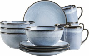 Mäser 12 darabos reggeli edénykészlet SMOKY'S –kék