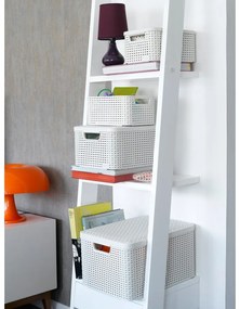 Szürke fedeles műanyag tárolódoboz 33x44,5x25 cm Style – Curver