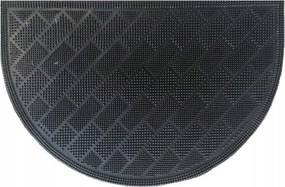 Lábtörlő Bejárati gumi félkör alakú Mix Mat 03 45x75 cm