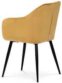Sárga Bársony Étkezőszék. PIKA YEL4