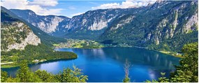 Kép - Hallstatt tó, Hallstatt, Austria (120x50 cm)