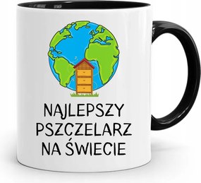 Fekete Bögre Méhésznek A Világ Legjobbja fényképes nyomtatással